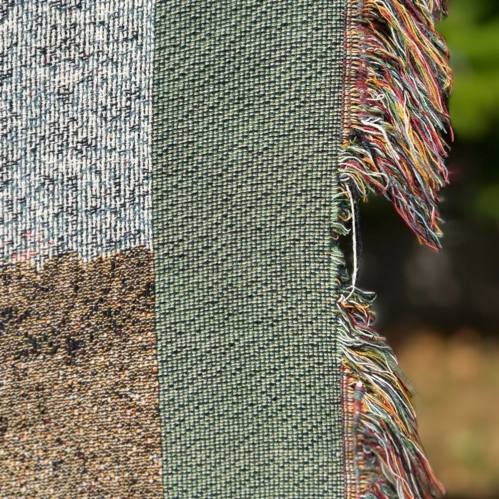 Vintage beautiful woven